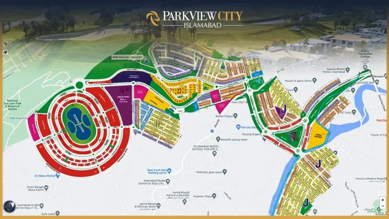 Park View City Islamabad Master Plan